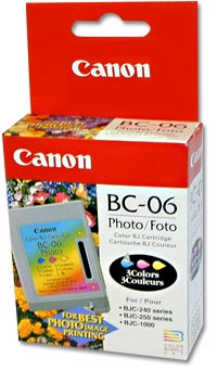 Canon BC-06 Canon 0886A003 Canon Black Ink Cartridge