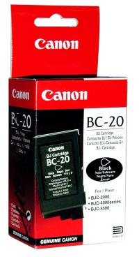 Canon BC-20 Canon 0895A003AA Canon Black Ink Cartridge
