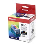 Canon BC-61 Canon 0918A003 Canon Tri-Color Ink Cartridge